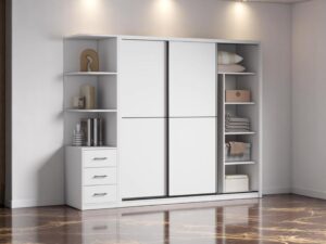 Mẫu tủ quần áo 3 buồng hiện đại