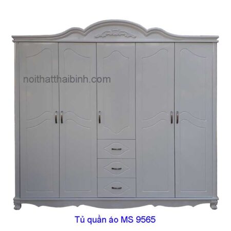 Tủ quần áo đẹp MS 9565 Giá 2m2 = 12.000.000