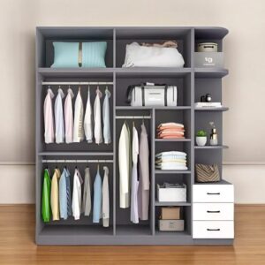 Mẫu tủ quần áo đẹp hiện đại MS 3207 7 Mẫu tủ quần áo đẹp hiện đại MS 3207