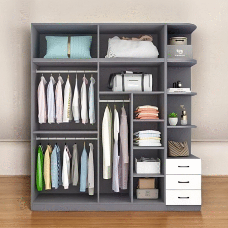 Mẫu tủ quần áo đẹp hiện đại MS 3207