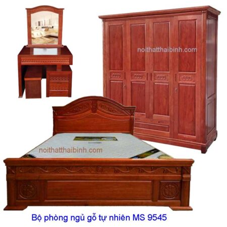 Nội thất phòng ngủ gỗ MS 9545 Giá bộ =32.200.000