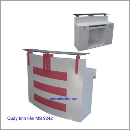 Quầy tính tiền rẻ đẹp MS 9242 Giá 1m2 = 4.000.000