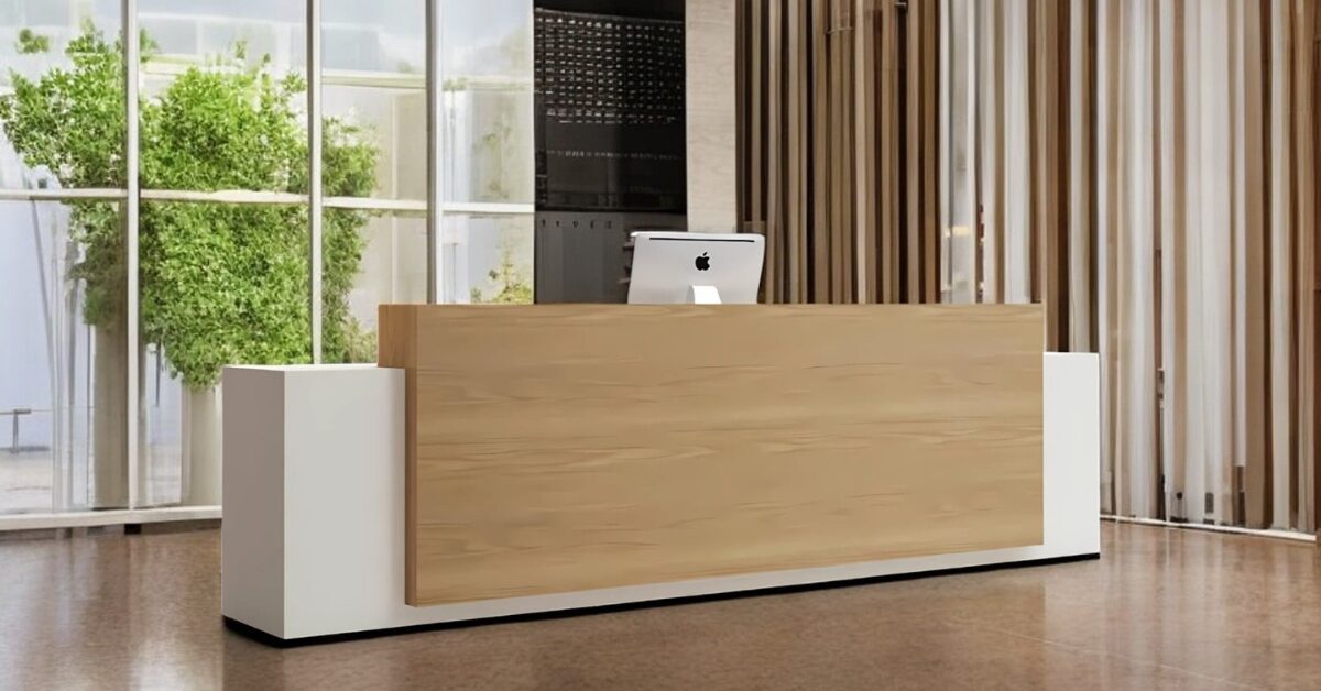 Quầy lễ tân khách sạn đẹp MS 3198 3 Quầy lễ tân khách sạn đẹp MS 3198 - Ảnh 3