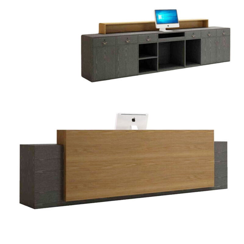 Quầy lễ tân khách sạn đẹp MS 3198 - Ảnh 7