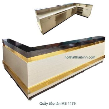 Quầy tiếp tân khách sạn đẹp MS 1179 Giá bán = 20.000.000 đ