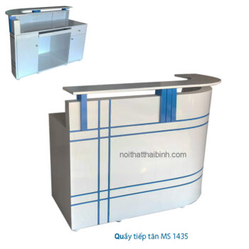 Quầy tiếp tân MS 1435 Giá bán= 5.000.000đ giảm còn= 4.000.000đ