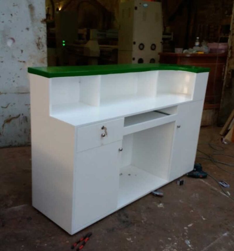 Quầy tiếp tân MS 9019 Giá 1m2 : 4.200.000 - Ảnh 5