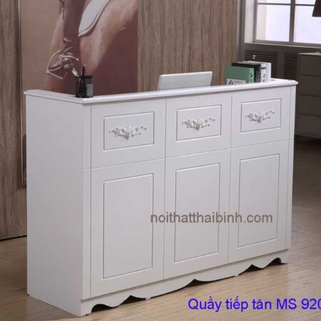 Quầy tiếp tân MS 9200 Giá 1m2 = 5.000.000