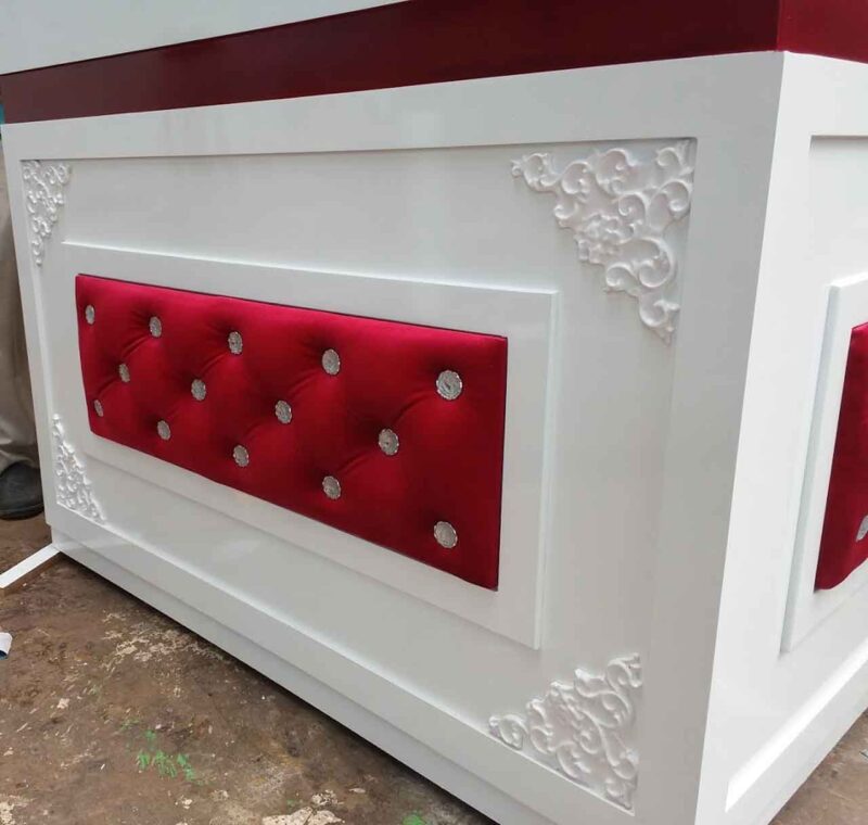Quầy tính tiền  MS 8963 Size : 1m4 x 1m08 x 0m47 Giá: 7.700.000 - Ảnh 5