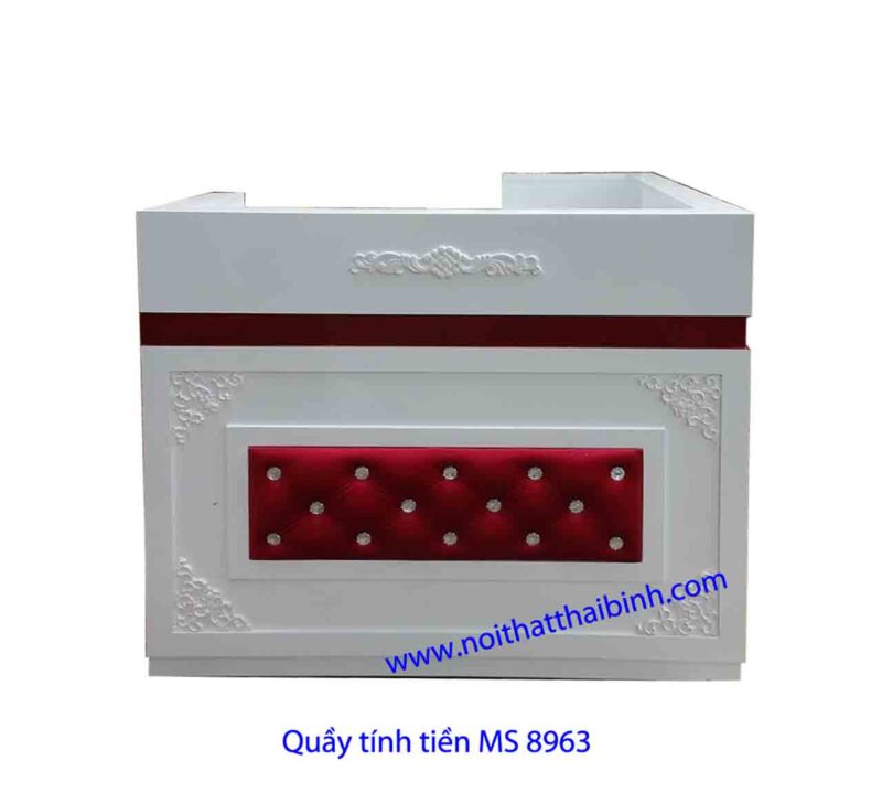 Quầy tính tiền  MS 8963 Size : 1m4 x 1m08 x 0m47 Giá: 7.700.000