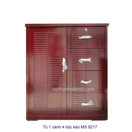 Tủ 1 cánh 4 hộc MS 9217 Giá 1m0 = 2.800.000