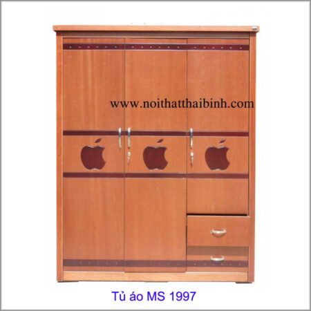 Tủ quần áo gỗ cn xoan MS 1997  - Giá : 6.500.000