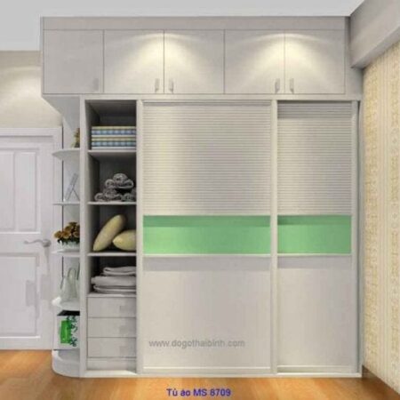 Tủ áo MS 8709 Giá : Size 1m8 = 12.600.000                2m0 = 14.000.000
