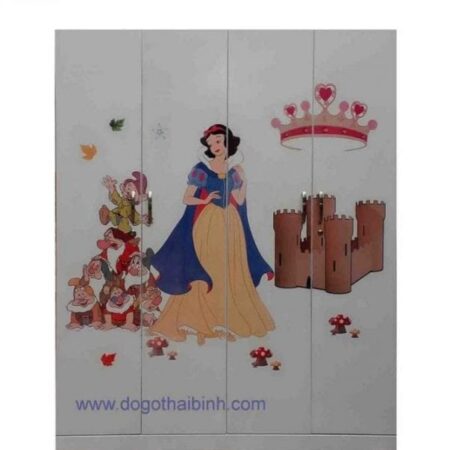 Tủ áo Bạch Tuyết MS 8756-Giá : Size 1m2 = 5.200.000                1m6 = 6.700.000