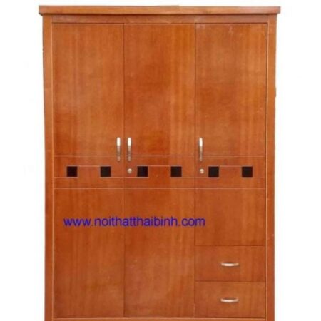 Tủ áo gỗ mdf xoan MS : 8760  Giá : 2m0= 7.500.000