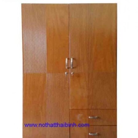 Tủ áo gỗ mdf xoan MS : 8779  Giá : 1m2= 4.300.000