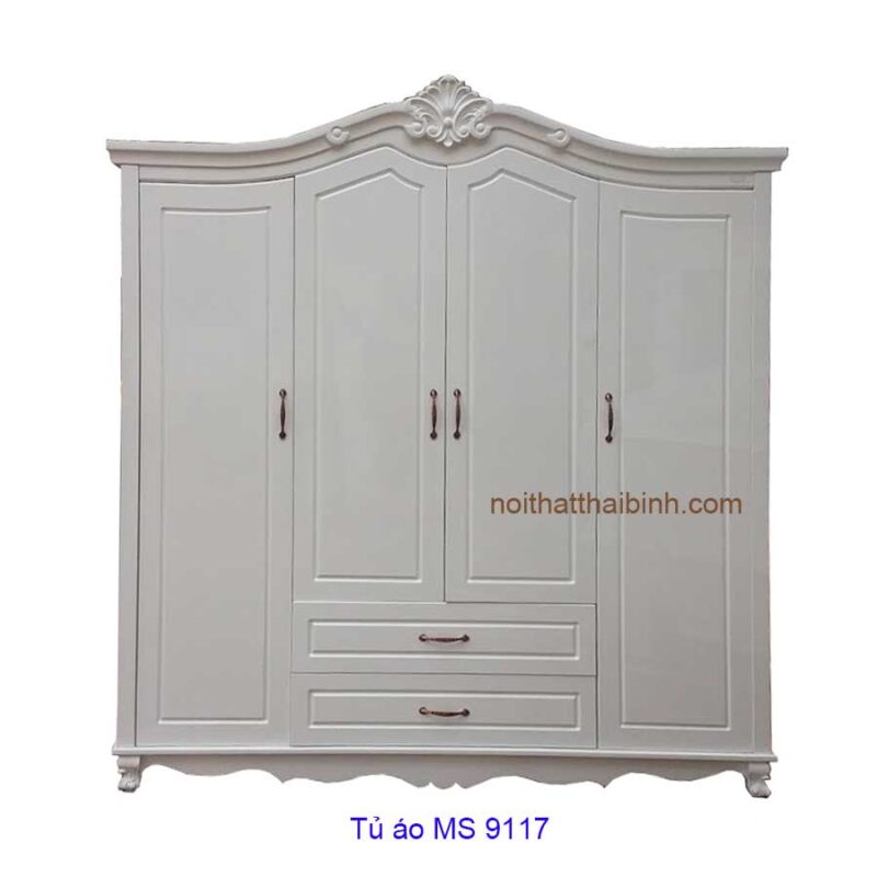 Tủ quần áo MS 9117 Size : 2m0 x2m2 Giá : 10.000.000