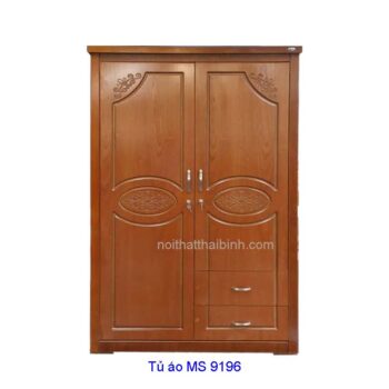 Tủ áo phủ vân gỗ MS 9196 Giá 1m0 = 5.000.000đ