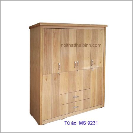 Tủ áo mdf sồi MS 9231 Giá 1m8 = 7.000.000
