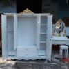 Tủ cáo cao cấp hoa văn dát vàng MS 9249 Giá 2m0 = 18.000.000 - Hình ảnh 6