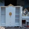 Tủ cáo cao cấp hoa văn dát vàng MS 9249 Giá 2m0 = 18.000.000 - Hình ảnh 7