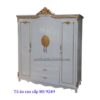 Tủ cáo cao cấp hoa văn dát vàng MS 9249 Giá 2m0 = 18.000.000 - Hình ảnh 2