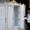 Tủ áo cao cấp dát vàng MS 9221 Giá 1m8 = 16.000.000 - Hình ảnh 8