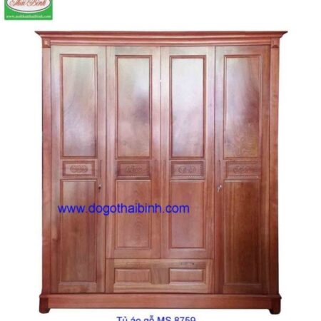 Tủ áo gỗ xoan đào MS : 8759  Giá : 2m0= 14.000.000
