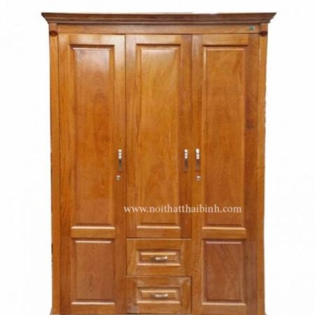 Tủ áo gỗ căm xe MS : 8815  Giá : 1m6= 17.600.000