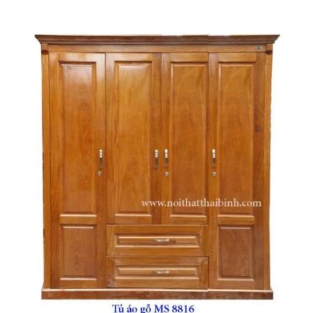 Tủ áo gỗ căm xe MS : 8816  Giá : 2m0= 22.000.000