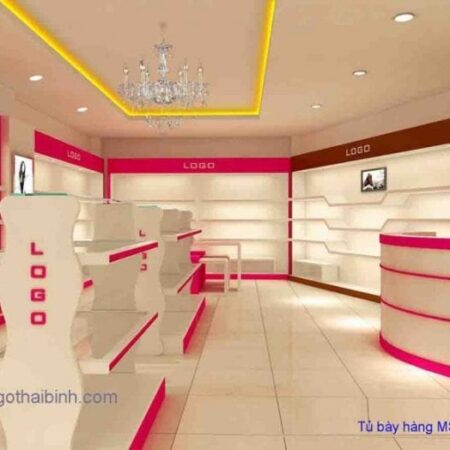 Tủ bày hàng MS 8668 Size : tủ - quầy - kệ Giá : 1.900.000m2