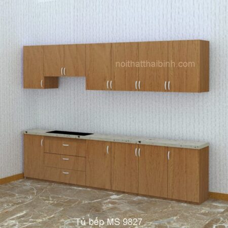 Tủ bếp cao cấp MS 9827 Giá = 16.800.000