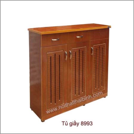 Tủ giầy phủ vân gỗ xoan MS 8993 Giá 1m2 = 3.000.000