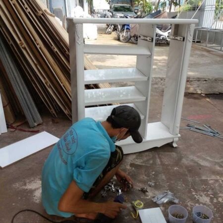 Tủ giầy MS 9022 Giá 1m0 = 3.900.000đ