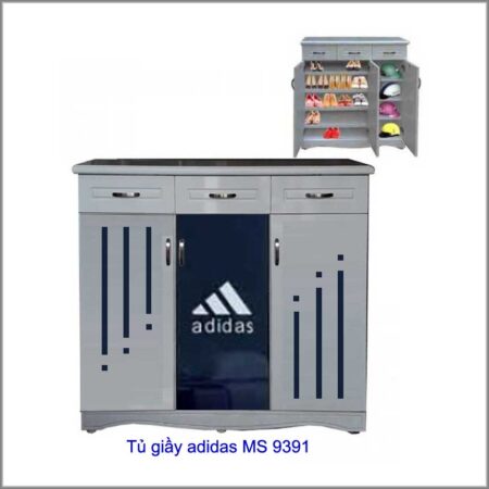 Tủ giầy adidas MS 9391 Giá 1m2 = 3.000.000
