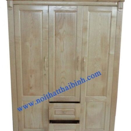 Tủ áo gỗ sồi 3 cánh 1m6 MS : 393  Giá : 11.000.000 hàng cao cấp