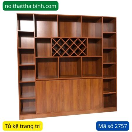Tủ kệ trang trí phòng khách MS 2757