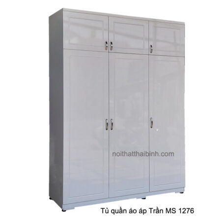 Tủ quần áo cao áp trần đẹp MS 1276 Giá bán = 11.000.000đ giảm còn = 9.000.000đ