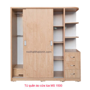Tủ quần áo cánh trượt MS 1500 Giá bán= 9,000,000đ giảm còn= 8,000,000đ