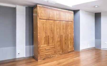 Tủ quần áo gỗ tại quận 7 đẹp bền theo thời gian