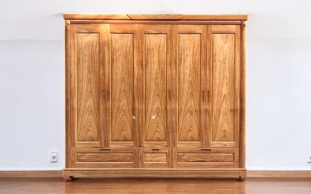 Tủ gỗ quần áo tại quận 7 phong cách sang trọng tinh tế