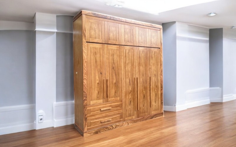 Tủ quần áo gỗ công nghiệp tại quận 7 hiện đại đẹp mắt