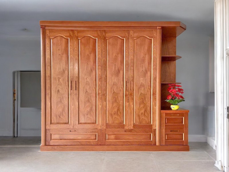 Tủ quần áo gỗ công nghiệp tại Quận 1 hiện đại giá rẻ bền đẹp