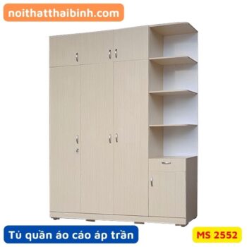 Tủ quần áo cao áp trần MS 2552