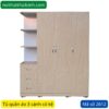 Tủ quần áo 3 cánh có kệ MS 2612