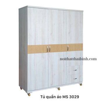 Tủ quần áo 3 cánh 1m6 MS 3029