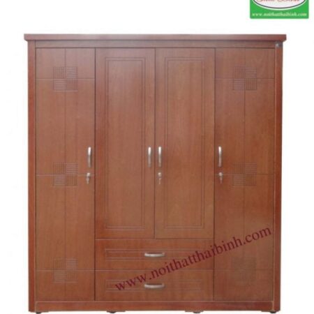 Tủ áo gỗ mdf xoan MS : 8395  Giá : 2m0= 8.500.000
