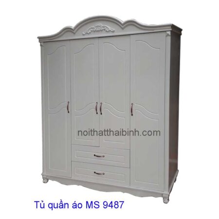 Tủ quần áo cao cấp MS 9487 Giá 1m8 = 8.500.000