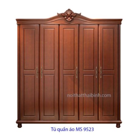 Tủ quần áo MS 9523 Giá 2m0 = 10.000.000