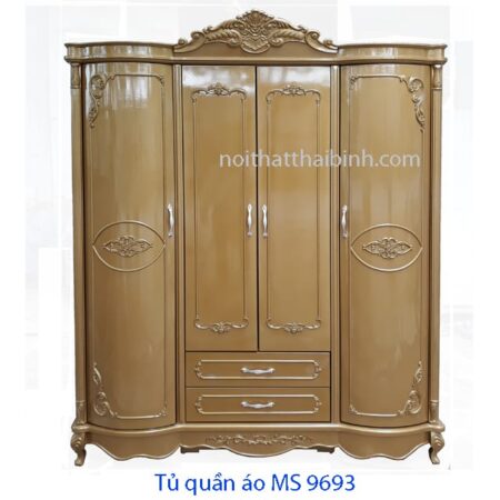 Tủ quần áo cao cấp MS 9693 Giá 2m0 = 12.500.000